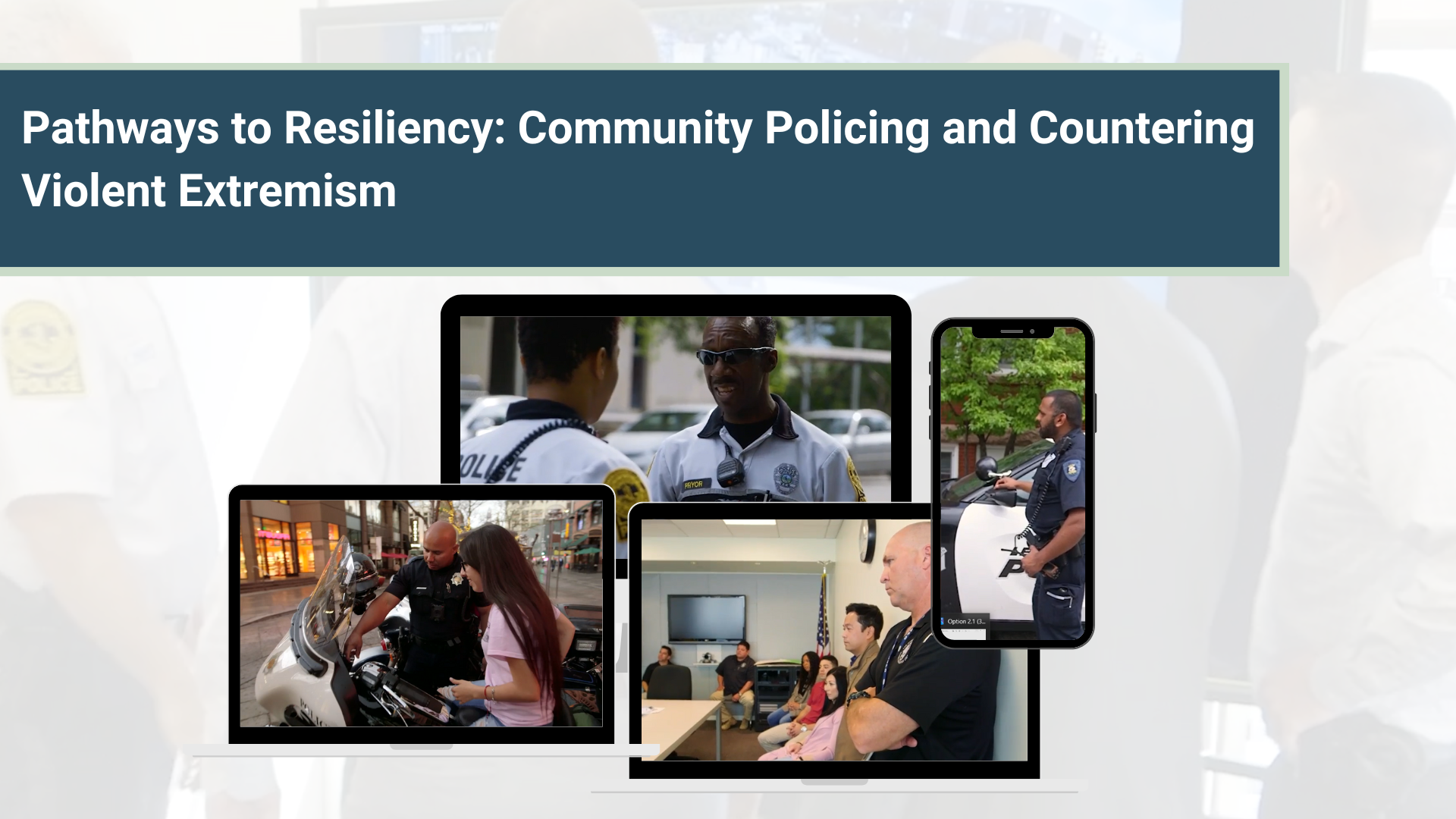 Image for Pathways to Resiliency: Community Policing and Countering Violent Extremism