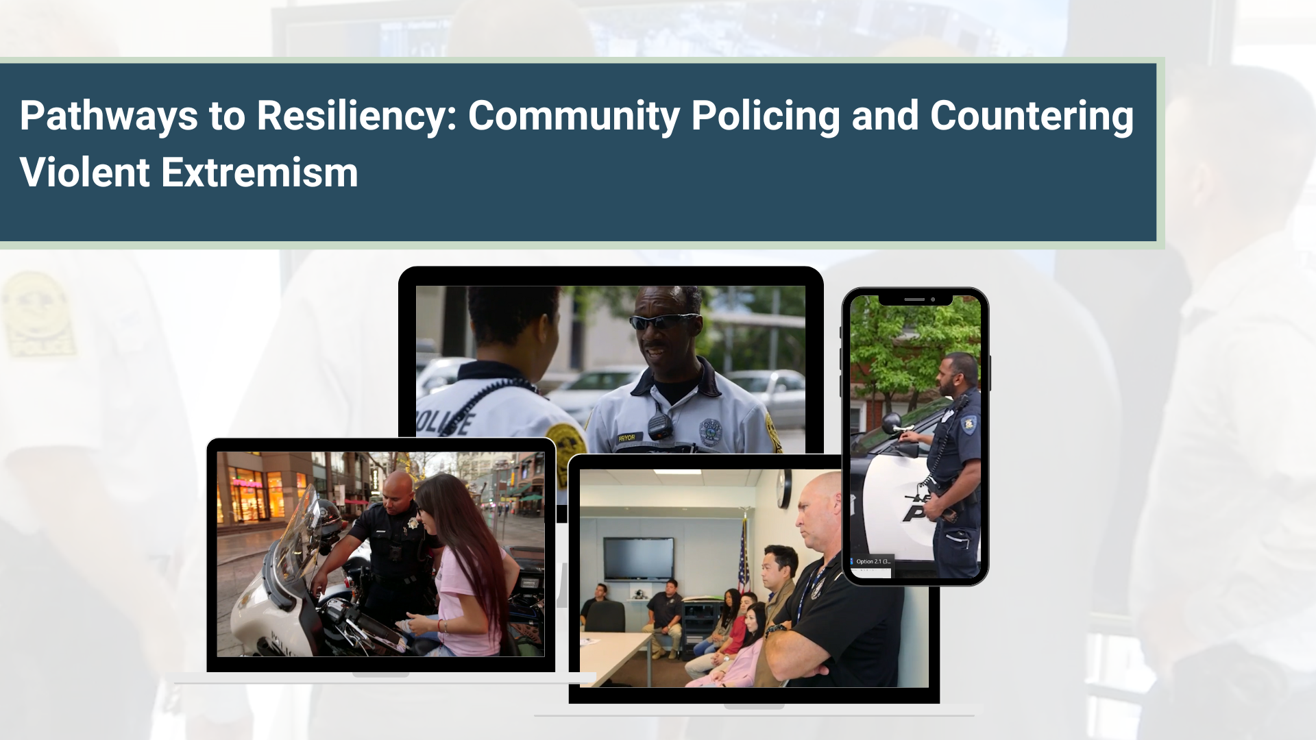 Image for Pathways to Resiliency: Community Policing and Countering Violent Extremism 